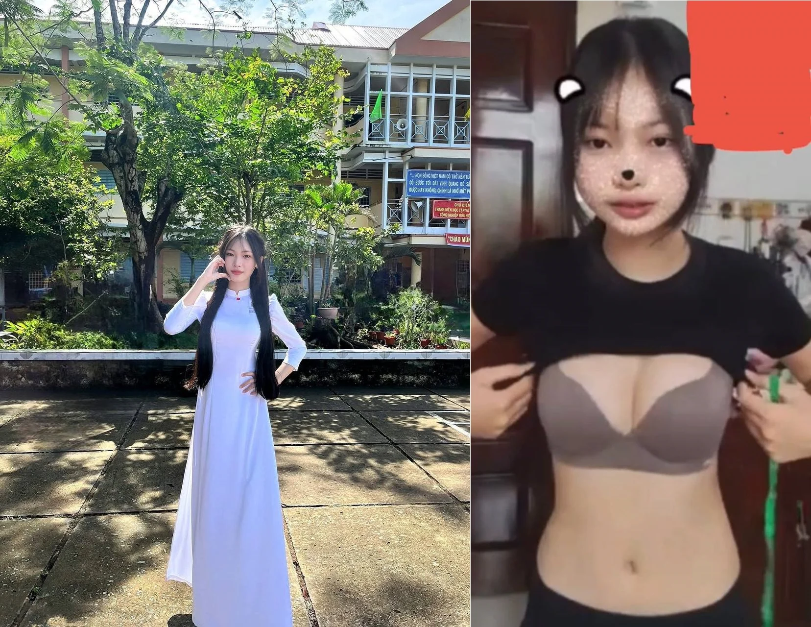 Clip nóng bỏng cô sinh viên bị tình cũ tung hê