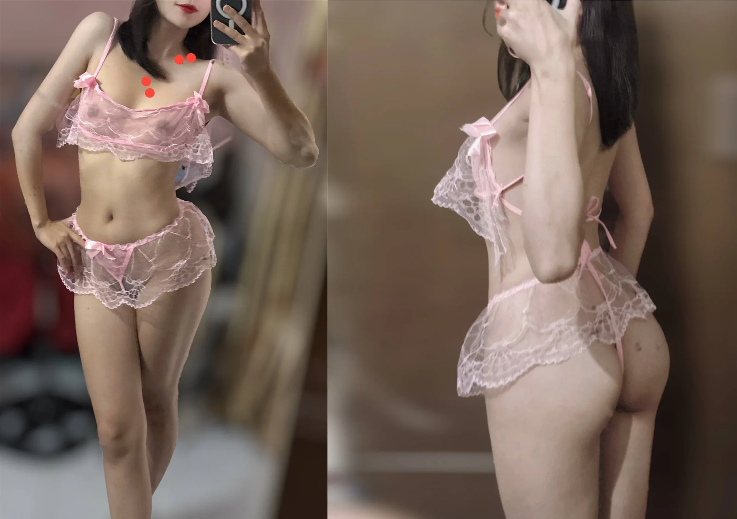 Cô gái y tế say đắm khoe thân hình